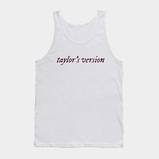 Taylors version Tank Top